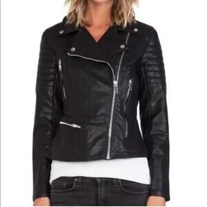 Blank NYC Faux Leather Moto Jacket